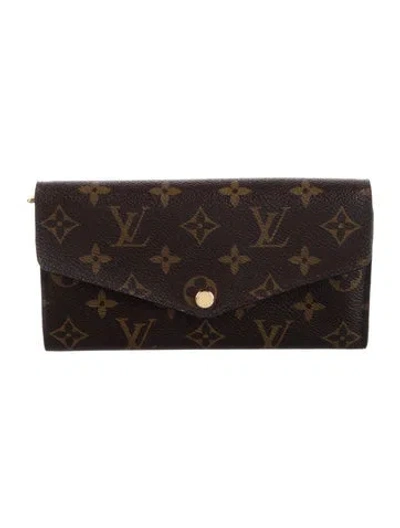 Pre-owned Louis Vuitton Wallet In Brown