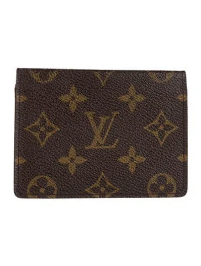 Pre-owned Louis Vuitton Wallet In Brown