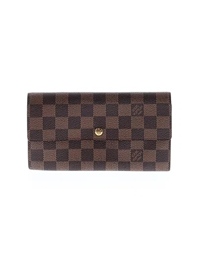 Pre-owned Louis Vuitton Wallet In Brown