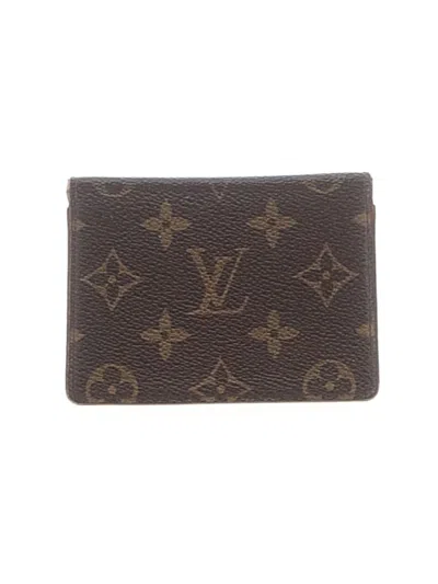 Pre-owned Louis Vuitton Wallet In Brown