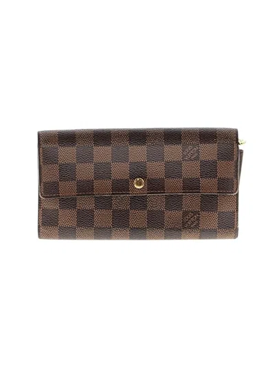 Pre-owned Louis Vuitton Wallet In Brown