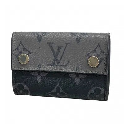 Pre-owned Louis Vuitton Wallet (tri-fold) () In Black