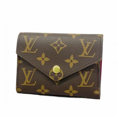 Pre-owned Louis Vuitton Wallet (tri-fold) () In Pink
