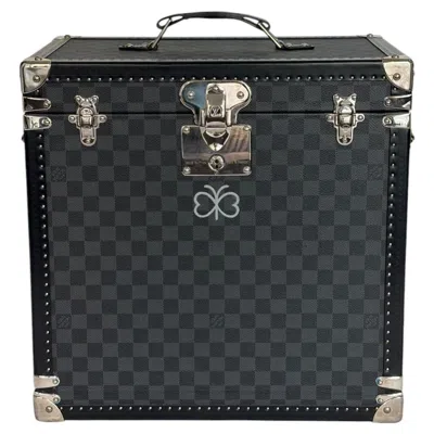 Pre-owned Louis Vuitton Watch Jewelry Case In Black