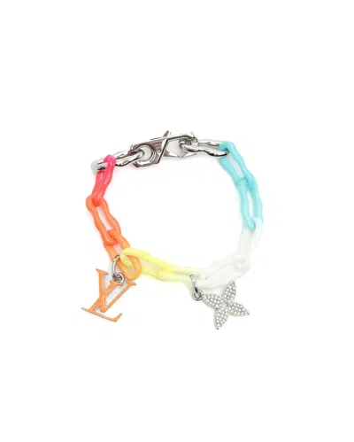 Pre-owned Louis Vuitton Watercolor Charm Bracelet In Multi