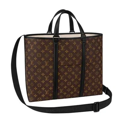 Louis Vuitton Week-end Tote Gm In Brown