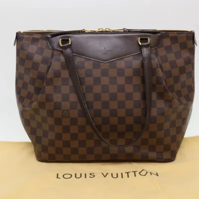 Pre-owned Louis Vuitton Westminster Brown Canvas Tote Bag ()