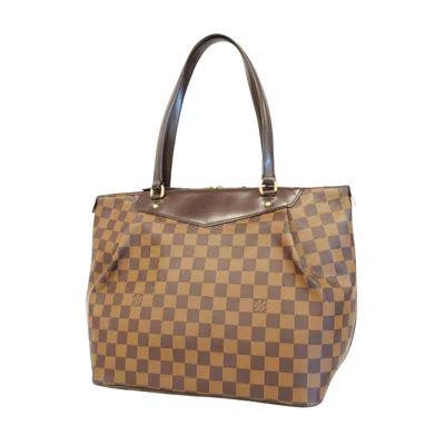 Pre-owned Louis Vuitton Westminster Brown Canvas Tote Bag ()