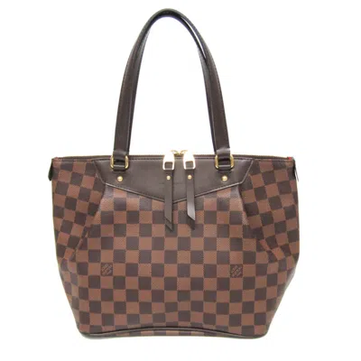 Pre-owned Louis Vuitton Westminster Canvas Handbag () In Brown