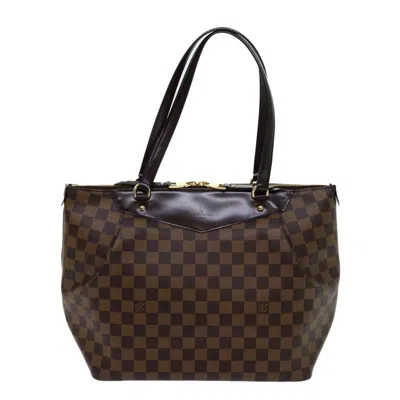 Pre-owned Louis Vuitton Westminster Canvas Tote Bag () In Brown