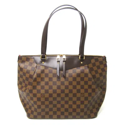 Pre-owned Louis Vuitton Westminster Canvas Tote Bag () In Brown