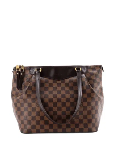 Pre-owned Louis Vuitton Westminster Handbag Damier Gm Tote Bag In Brown