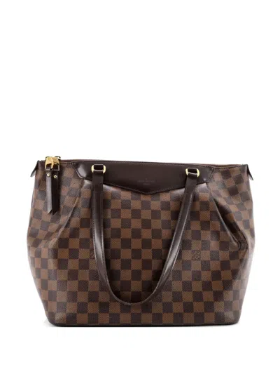 Pre-owned Louis Vuitton Westminster Handbag Damier Gm Tote Bag In Brown