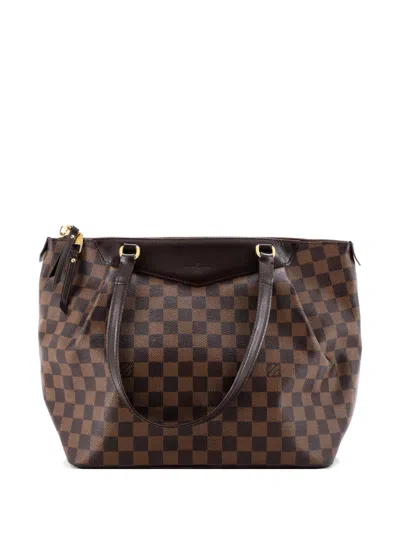 Pre-owned Louis Vuitton Westminster Handbag Damier Gm Tote Bag In Brown