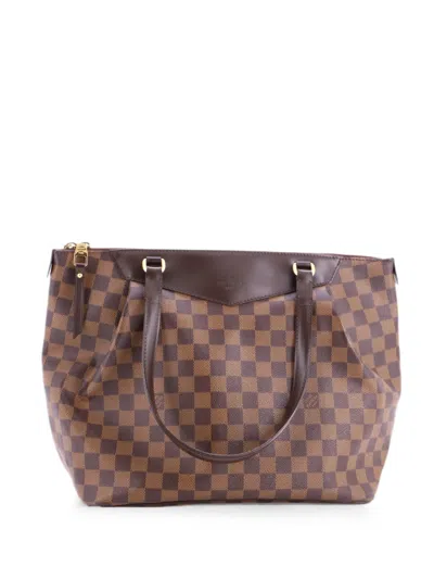 Pre-owned Louis Vuitton Westminster Handbag Damier Gm Tote Bag In Brown