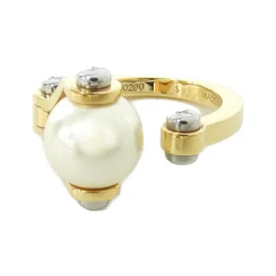 Pre-owned Louis Vuitton White Band Ring ()