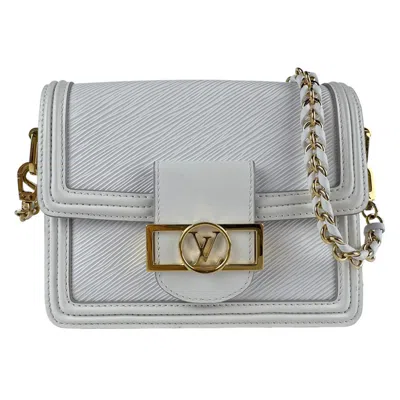 Pre-owned Louis Vuitton White Leather Shoulder Bag ()