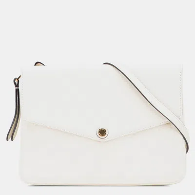 Pre-owned Louis Vuitton White Monogram Empreinte Twice