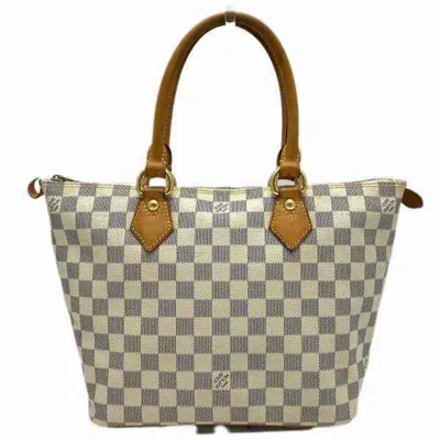 Pre-owned Louis Vuitton White Tote Bag ()