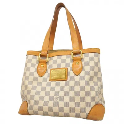 Pre-owned Louis Vuitton White Tote Bag ()