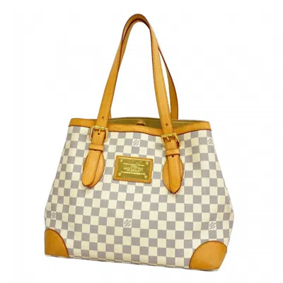 Pre-owned Louis Vuitton White Tote Bag ()