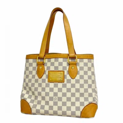 Pre-owned Louis Vuitton White Tote Bag ()