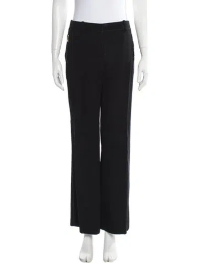 Pre-owned Louis Vuitton Wide Leg Pants In Black