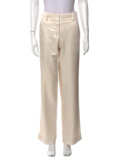 Pre-owned Louis Vuitton Wide Leg Pants In Neutral