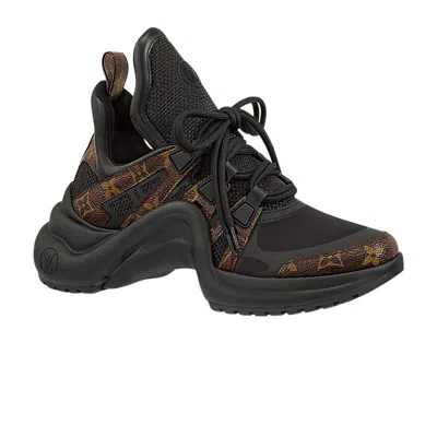 Pre-owned Louis Vuitton Wmns Archlight Sneaker 'black Brown'