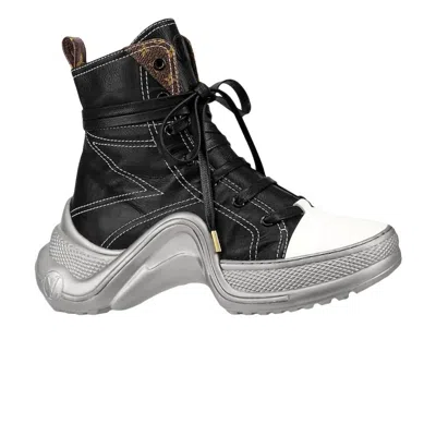 Pre-owned Louis Vuitton Wmns Archlight Sneaker Boot 'noir' | Black | Women's Size 7