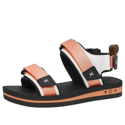 Pre-owned Louis Vuitton (wmns)  Arcade Sandals 'orange'