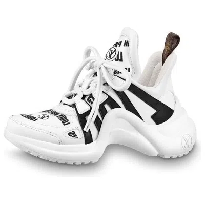 Pre-owned Louis Vuitton (wmns)  Archlight 1.0 Sneakers 'white Black '
