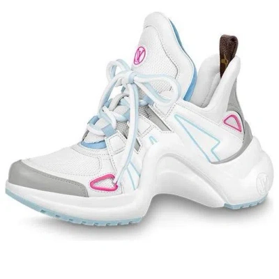 Pre-owned Louis Vuitton (wmns)  Archlight 1.0 Trainers 'white Blue Grey'