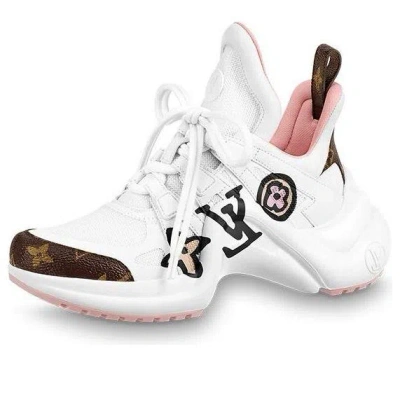 Pre-owned Louis Vuitton (wmns)  Archlight 1.0 Sneakers 'white With Large Logo'
