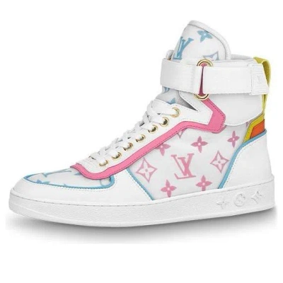 Pre-owned Louis Vuitton (wmns)  Boombox Sneakers 'white'