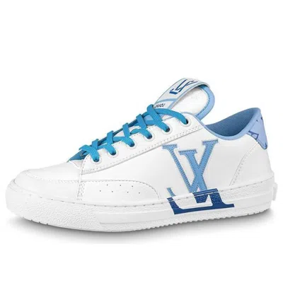 Pre-owned Louis Vuitton (wmns)  Charlie Sneakers 'white Blue'