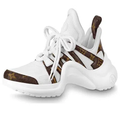 Pre-owned Louis Vuitton (wmns)  Lv Archlight Sports Shoes 'white Black'