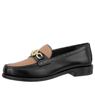 Pre-owned Louis Vuitton (wmns)  Lv Chess Loafers 'black Brown'