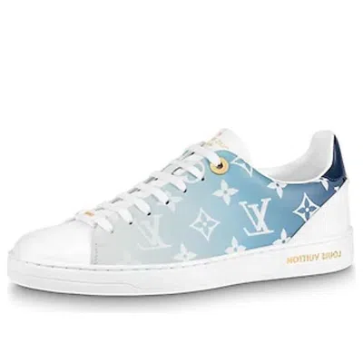 Pre-owned Louis Vuitton (wmns)  Lv Frontrow Sneakers Blue