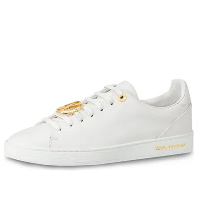 Pre-owned Louis Vuitton (wmns)  Lv Frontrow Sports Shoes 'white Yellow'