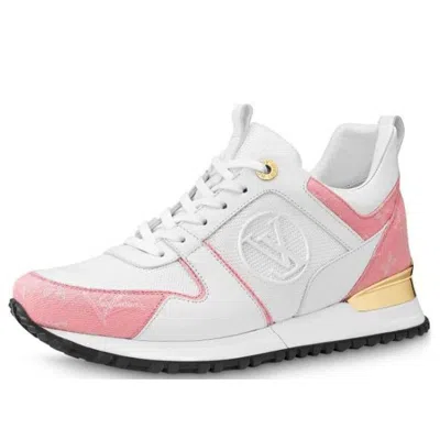 Pre-owned Louis Vuitton (wmns)  Lv Run Away Sports Shoes Pink/white