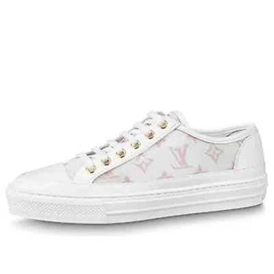 Pre-owned Louis Vuitton (wmns)  Lv Stellar Casual Shoes Pink/red