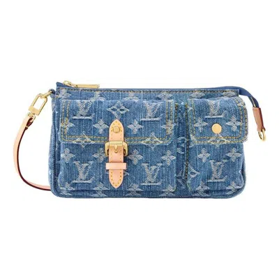 Pre-owned Louis Vuitton (wmns)  Pochette Accessoire Cargo 'blue Denim'