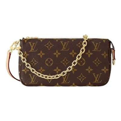Louis Vuitton (wmns)  Pochette Accessoires 'monogram' In Brown
