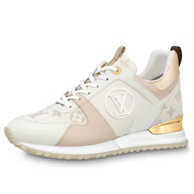 Pre-owned Louis Vuitton (wmns)  Run Away Sneakers 'beige Gold'