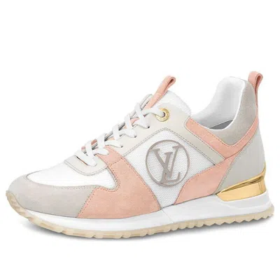 Pre-owned Louis Vuitton (wmns)  Run Away Trainers 'pink Gold'
