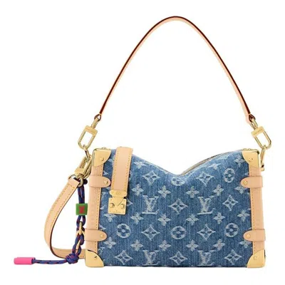 Pre-owned Louis Vuitton (wmns)  Side Trunk Mm 'bleu Denim' In Blue
