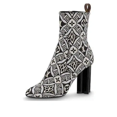 Pre-owned Louis Vuitton (wmns)  Silhouette Heelas 'black Sophisticated Monogram' In Multi
