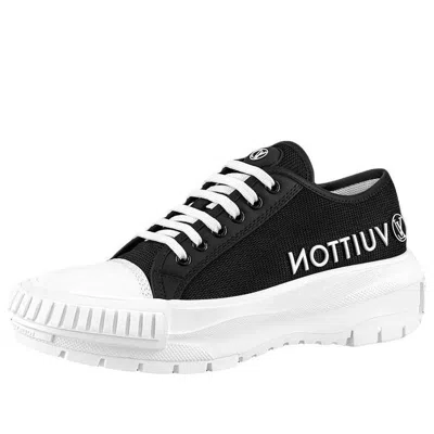 Pre-owned Louis Vuitton (wmns)  Squad Sneakers 'black With Side Logo' In Multi