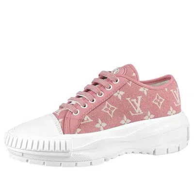 Pre-owned Louis Vuitton (wmns)  Squad Sneakers 'pink Monogram'